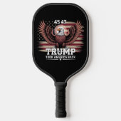 Trump 45e 47e President Flag 2025 Eagle America Pickleball Paddle (Voorkant)