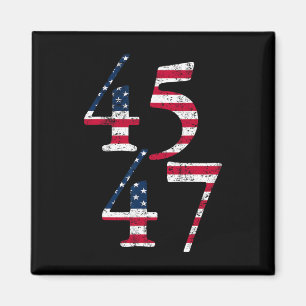 Trump 45e 47e President inauguratiedag VS FLA Magneet