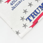 Trump 45e President Fleece Deken (Hoek)