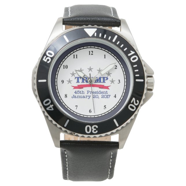 Trump 45e President Horloge (Voorkant)