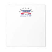 Trump 45e President Notitieblok (Voorkant)