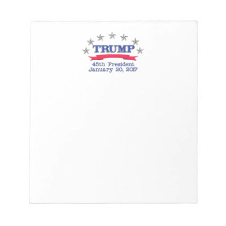 Trump 45e President Notitieblok