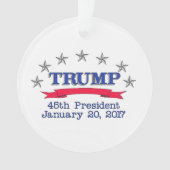 Trump 45e President Ornament (voorkant)