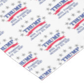 Trump 45e President Tafelkleed (Gekanteld)