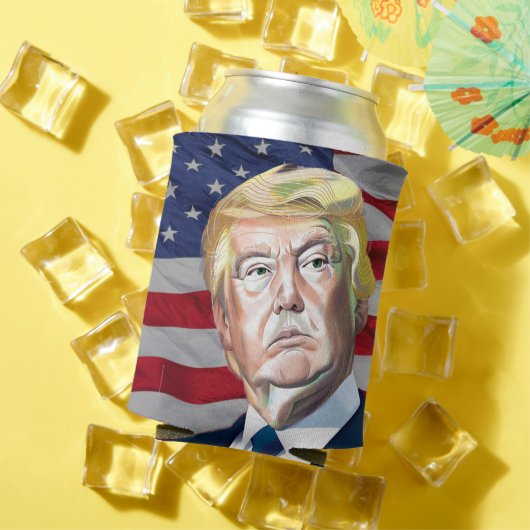 Trump 45ste President van de VS Blikjeskoeler (Insitu Zomer)