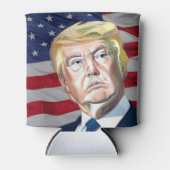 Trump 45ste President van de VS Blikjeskoeler (Voorkant)