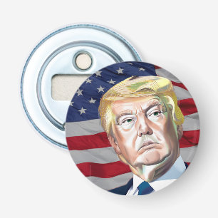 Trump 45ste President van de VS Button Flesopener