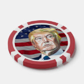 Trump 45ste President van de VS Poker Chips (Enkel)