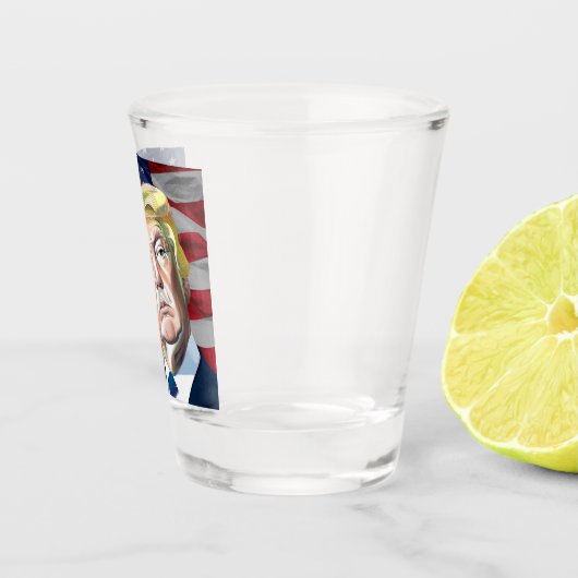 Trump 45ste President van de VS Shot Glas (Rechts)