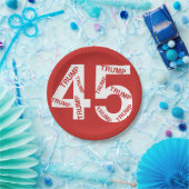 TRUMP 45th President of the USA Paper Bord (Feest)