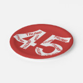 TRUMP 45th President of the USA Paper Bord (Gekanteld)