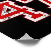 Trump 47 2024 Verkiezingen Republikeinse Conservat Poster (Hoek)