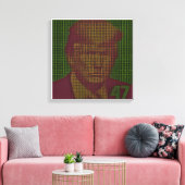 Trump 47 Block 879613 Canvas Art - Celebrate 47 (Insitu (Woonkamer))