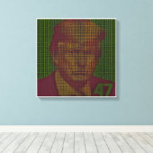 Trump 47 Blok 879613 Canvas Kunst - Vier 47 (Insitu (Houten vloer))