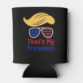 Trump 47 - Dat is mijn President Blikjeskoeler (Achterkant)