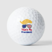 Trump 47 - Dat is mijn President Golfballen (Voorkant)