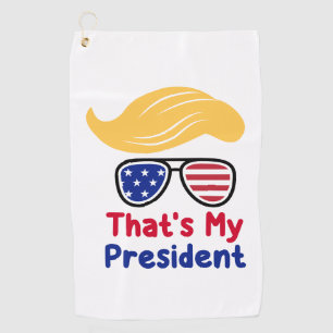 Trump 47 - Dat is mijn President Golfhanddoek