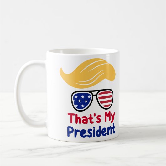 Trump 47 - Dat is mijn President Koffiemok (Links)