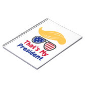 Trump 47 - Dat is mijn president Notitieboek (Linkerzijde)