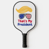 Trump 47 - Dat is mijn President Pickleball Paddle (Voorkant)