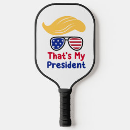 Trump 47 - Dat is mijn President Pickleball Paddle