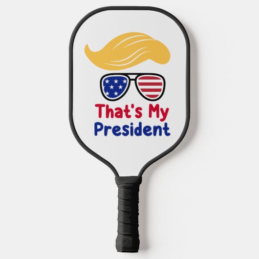 Trump 47 - Dat is mijn President Pickleball Paddle (Achterkant)