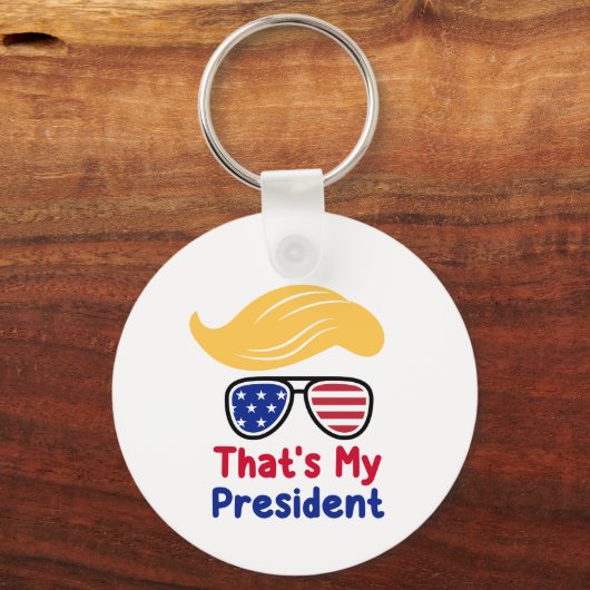 Trump 47 - Dat is mijn President Sleutelhanger (Achterkant)
