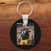 Trump 47 Fittsburgh voetballer grappig Sleutelhanger (Voorkant)