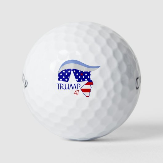Trump 47 Golfballen (Voorkant)