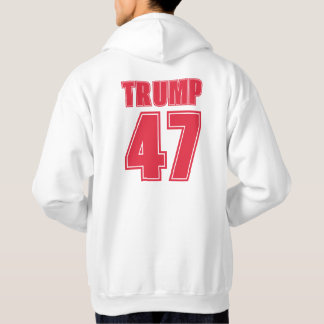 Trump 47 neemt Amerika voor en achter zich Hoodie