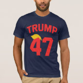 Trump 47 President T-shirt (Voorkant)