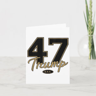 Trump 47 Trump 2024 Republikeins Conservatief 47 W Kaart