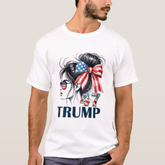 Trump 47 Trump 2024 Verkiezing T-shirt