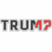 TRUMP 47 | TRUMP VANCE 2024 STICKER (Voorkant)