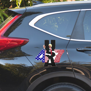 Trump 47 USA Sticker