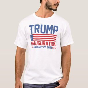 Trump 47e inauguratie 2025 t-shirt