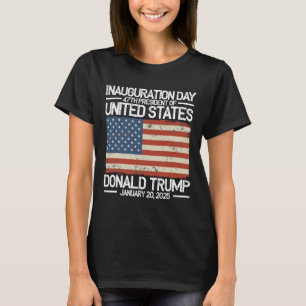 Trump 47e President VS Inauguratiedag 2025 T-shirt
