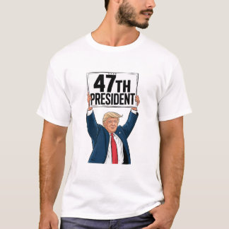 Trump 47ste President T-shirt
