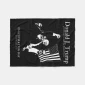 Trump 47ste presidentiële inauguratiedag: Mega J Fleece Deken (Voorkant (Horizontaal))