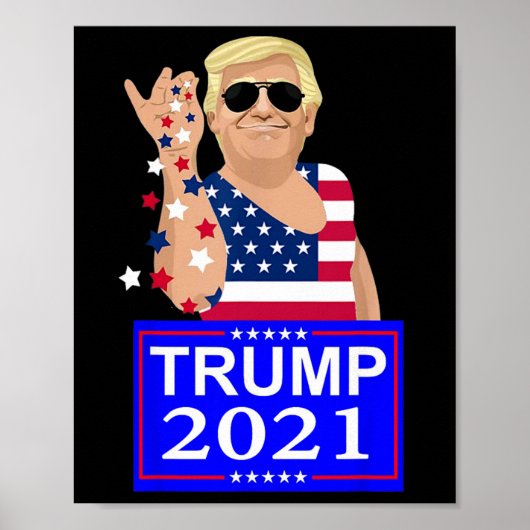Trump 4 Ever Election  Poster (Voorkant)