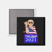 Trump 4 Ever Verkiezing Magneet (Voorkant / Achterkant)