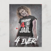 Trump 4 Jail Briefkaart (Voorkant)