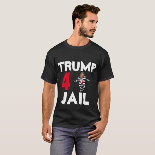 Trump 4 Jail T-Shirt (Voorkant volledig)