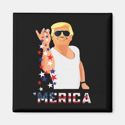 Trump 4 juli magneet (Voorkant)