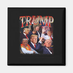 Trump 4eva 4 juli voor altijd liefde President We  Magneet