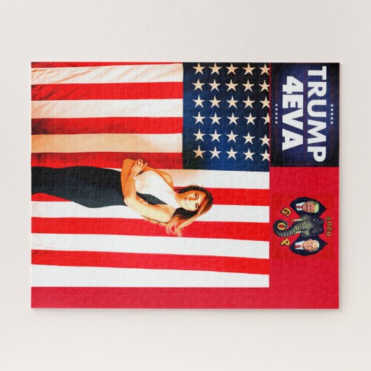 TRUMP 4EVA LEGPUZZEL (Horizontaal)