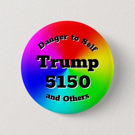 Trump 5150 ronde button 5,7 cm (Voorkant)