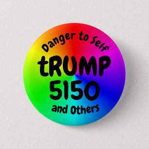 tRUMP 5150 (tekst bewerken) Ronde Button 5,7 Cm