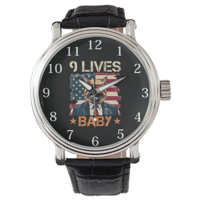 Trump 9 leeft in Baby Horloge (Voorkant)