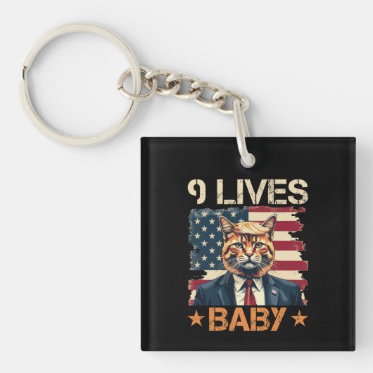 Trump 9 leeft in Baby Sleutelhanger (voorkant)